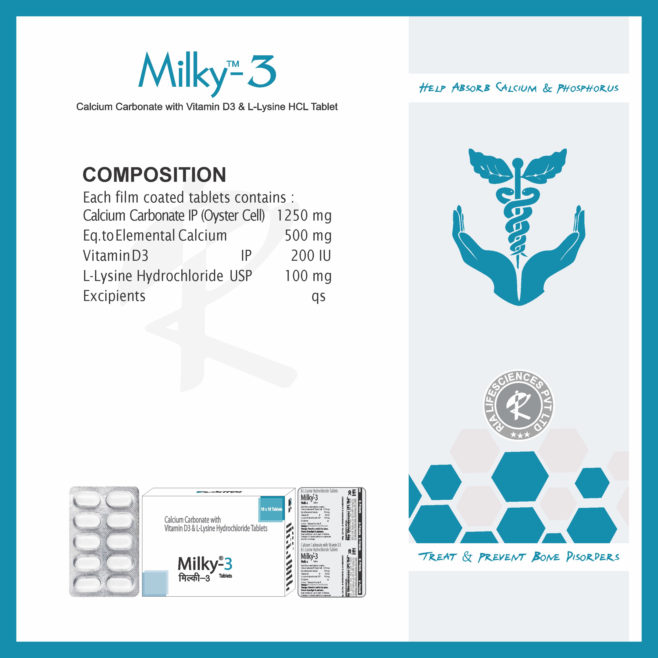 Milky-3 Tablets